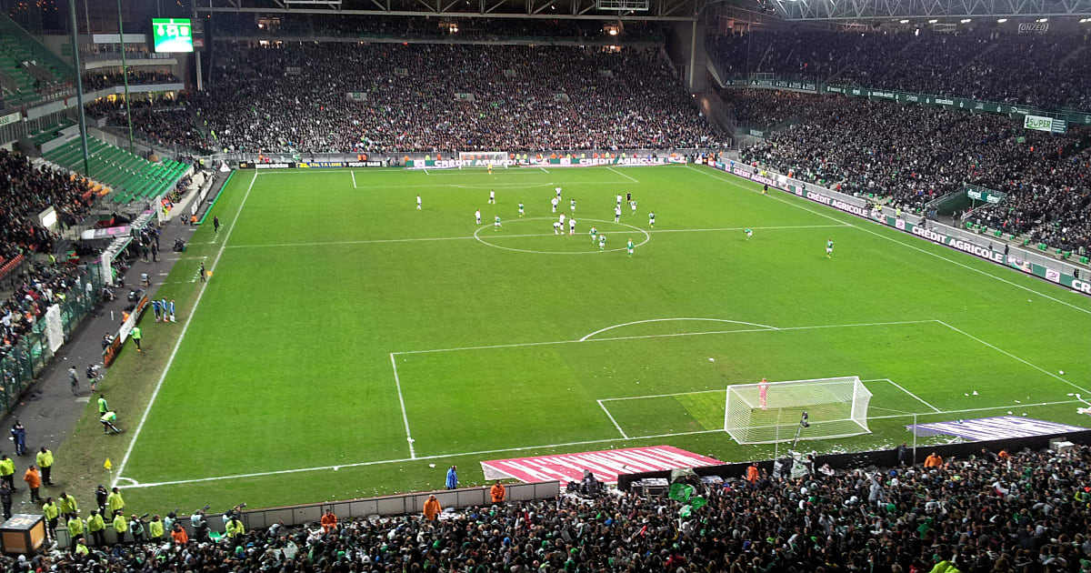 Match AS Saint-Étienne - RC Strasbourg, 30e journée Division 1 (1978-1979